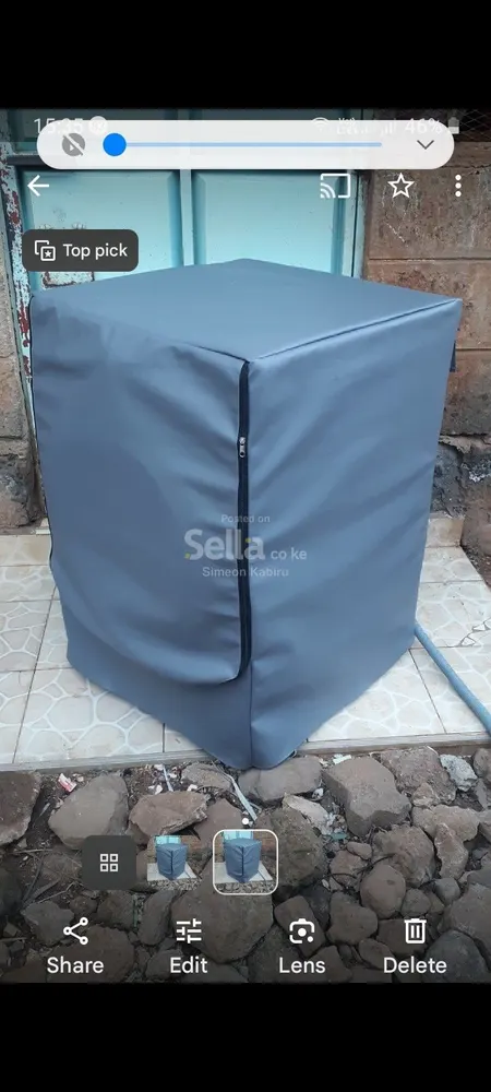 Leather Washing machine cover 