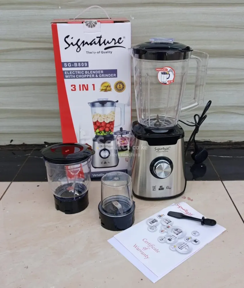 Signature 3 in 1 blender 