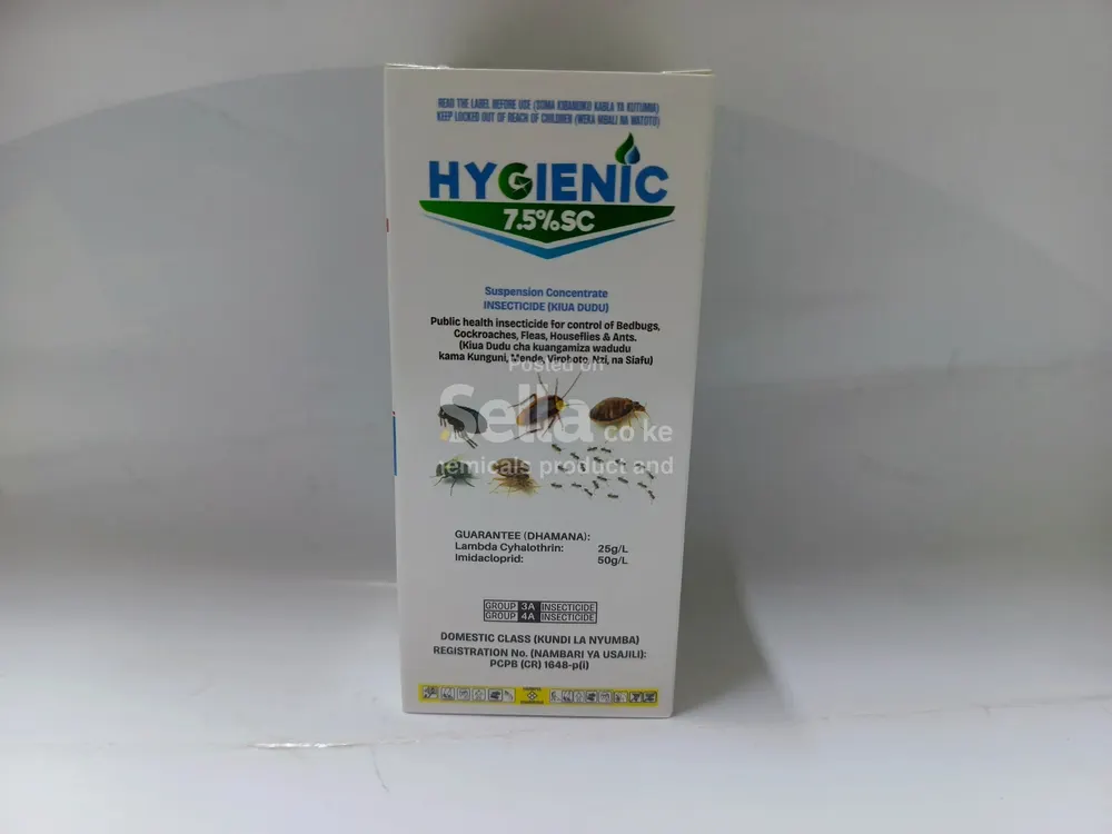 Hygienic 7.5%sc bedbugs and cockroach insecticide 