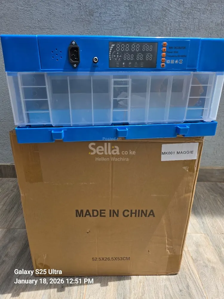 Automatic Egg incubator   AC/DC 64eggs 