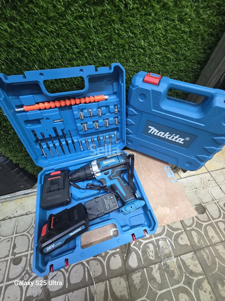 MAKITA 26V Cordless Drill Set 🔧