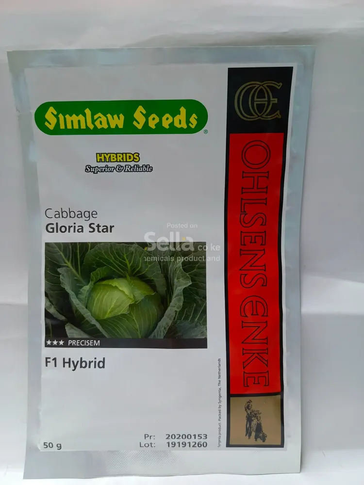 Gloria star 50g cabbage seeds 