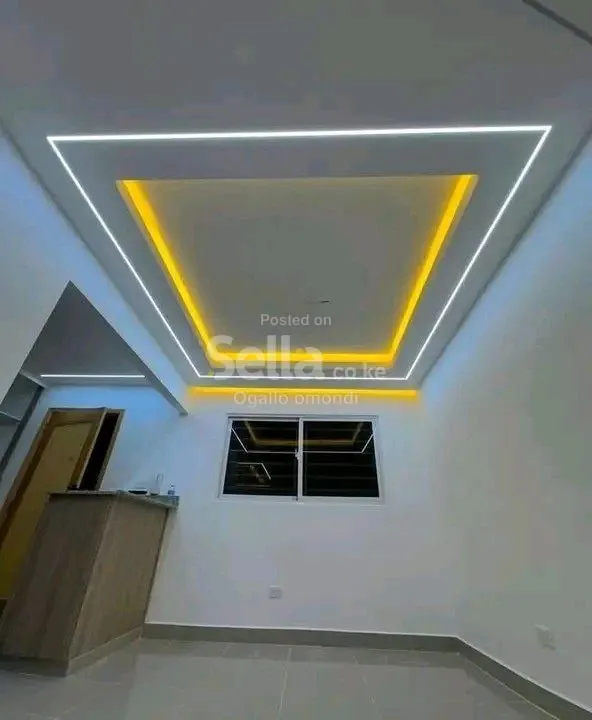 Gypsum installation