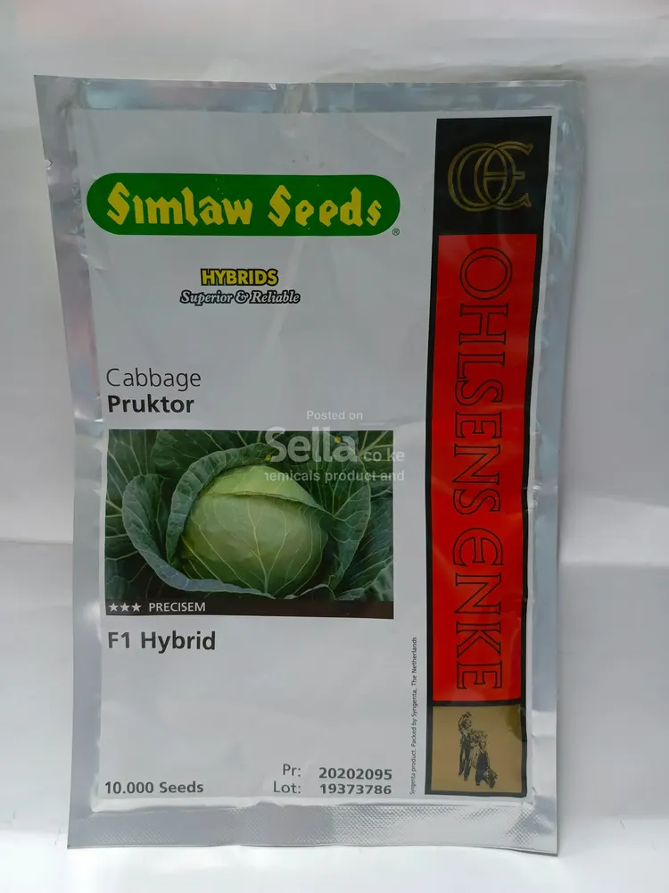 Pruktor f1 50g (10,000sds) cabbage seeds 