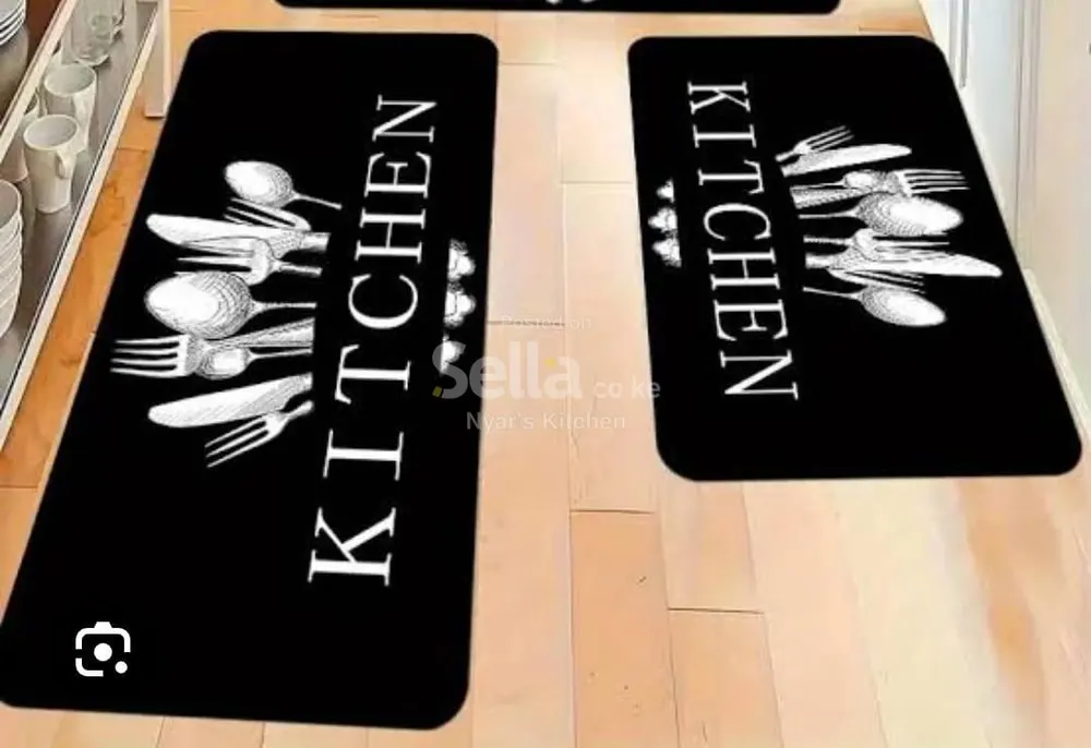 Rubber kitchen mats