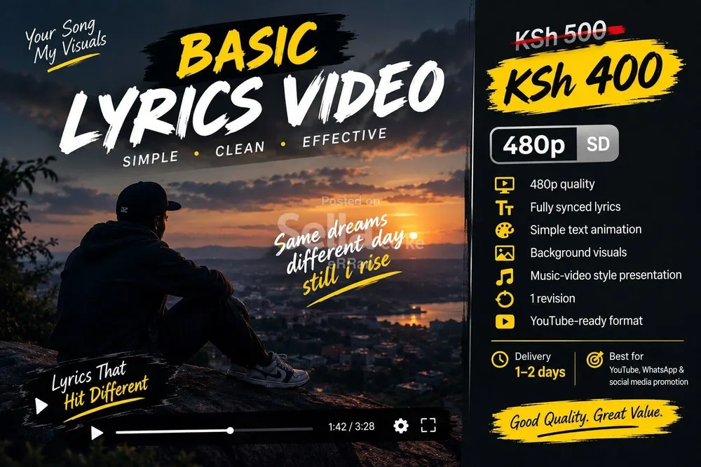 Basic Lyrics video