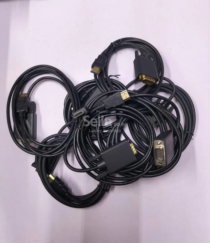 HDMI to VGA cables 