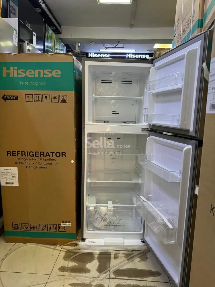  Hisense double door 203 Dr no frost