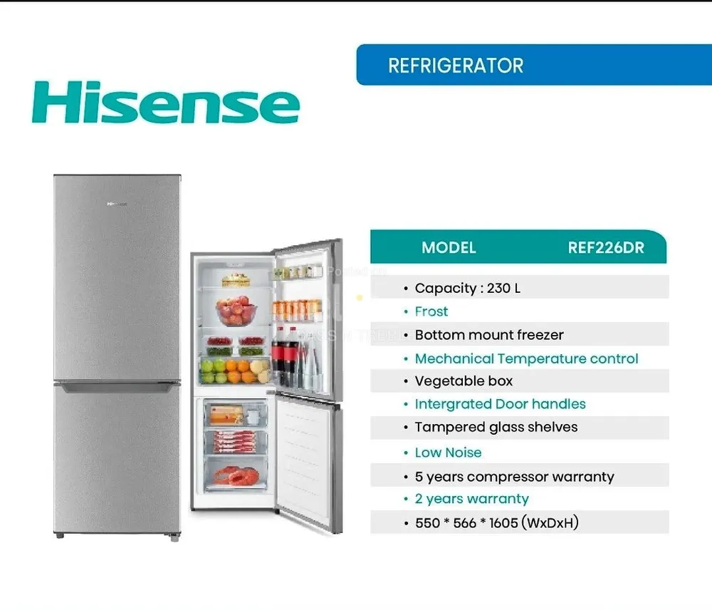 Hisense refrigerator 