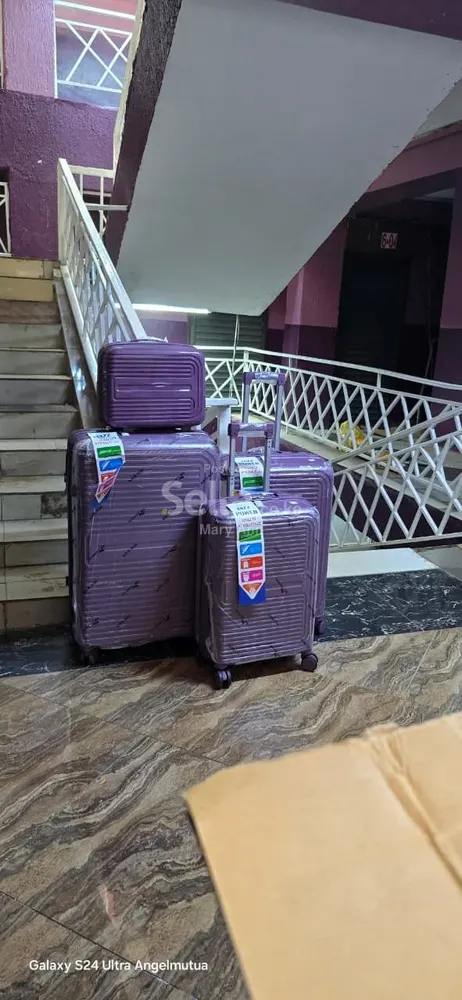 4 in1 traveling suitcase rubber 