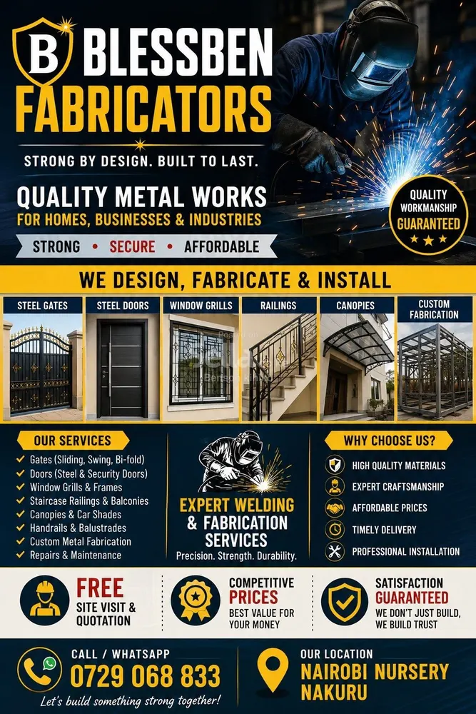 Modern steel doors