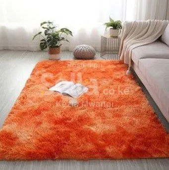 Fluffy carpets 