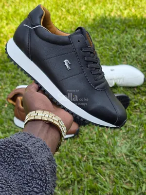 Premium Men's Casual Leather Sneakers