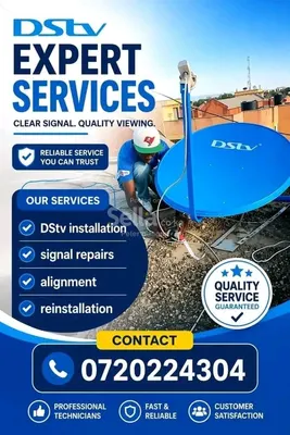 Dstv installation, signal repairs 