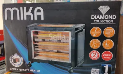 Mika MH302 - 2 Way Quartz Heater, 2000W 