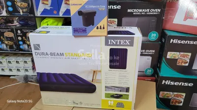 Intex inflatable matress * 10" thickness * 6 feet length * 6*6. 
