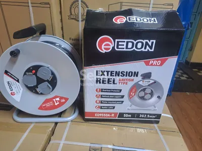 EDON PRO Extension Cable Reel – British Type 🔌