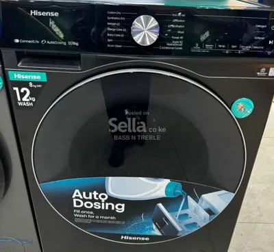 Hisence washing machine 12kg wash and spin 8 kg wash and dry
