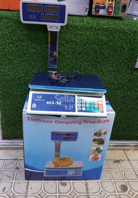 Acs banana 30kg digital platform scale 