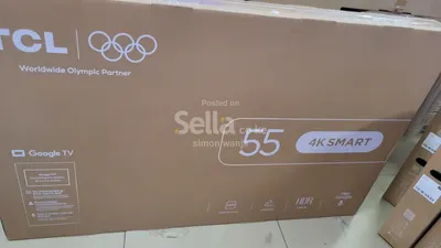Tcl 55 inches 4k Google TV 