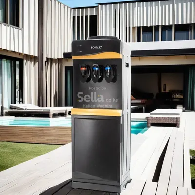 🔥Black b7c Sonar 3 taps hot,normal and cold dispenser 