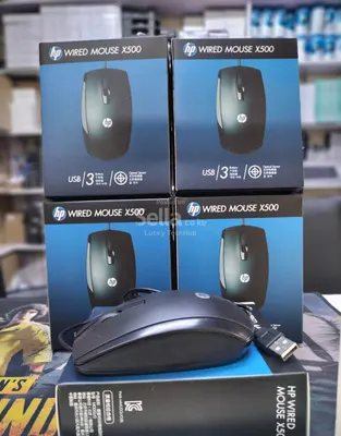 HP wired mouse X500 