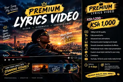 💎Premium Lyrics Video