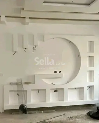 Gypsum installation