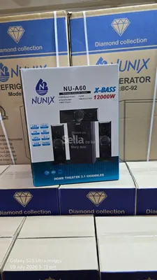 Nunix NU-A60 3.1 Channel Multimedia Subwoofer System.