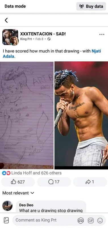 As venye nasemanga mi ni pro in drawing tuma yako uone venye itatoka