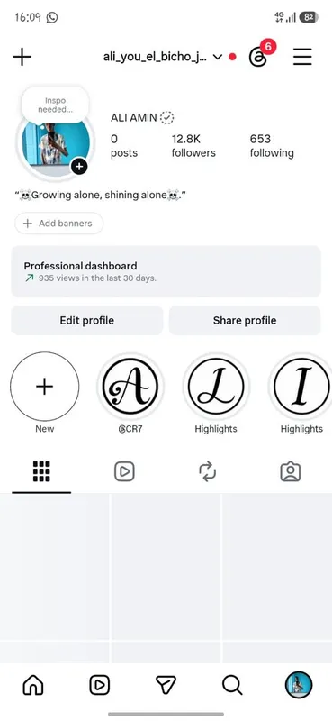Account on sale