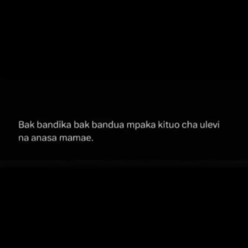 Wangwana vipii 👊🏿