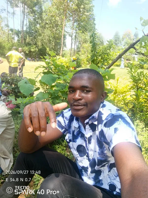 Webuye Lutacho representing