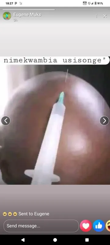 Niko jikoni napikia mtu Wacha tuu 🤣, @ tonie01