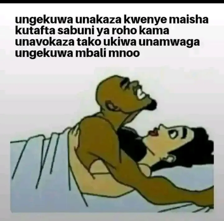 Una jikaza kwa maisha lakini huoni