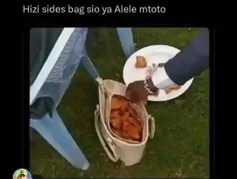 HIZI SIDES BAG SI YA ALELE MTOTO 😆