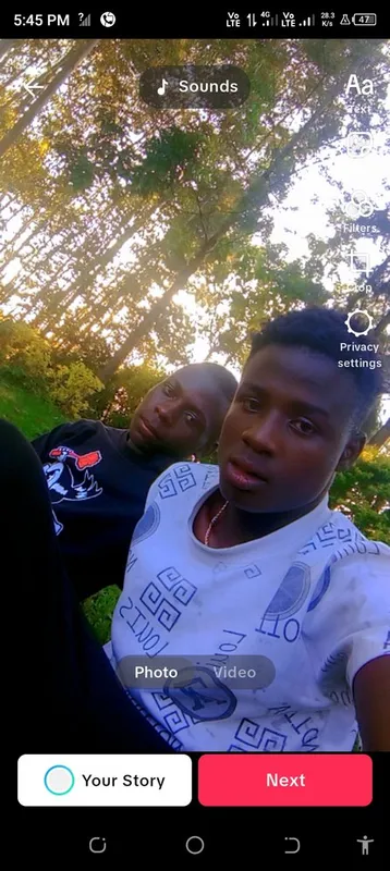 Chilling with my gee Owen