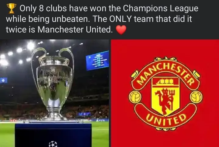 Man united for life